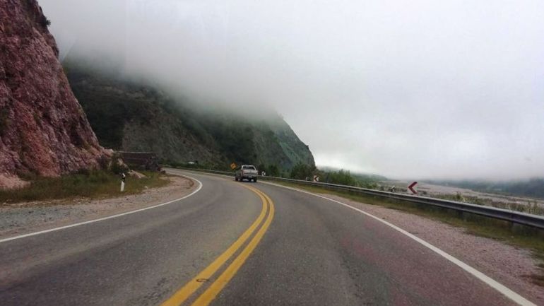 Lloviznas en Jujuy: piden circular con extrema precaución