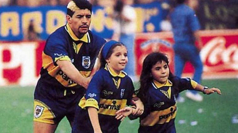 Diego Maradona durante su &uacute;ltima etapa en Boca Juniors.