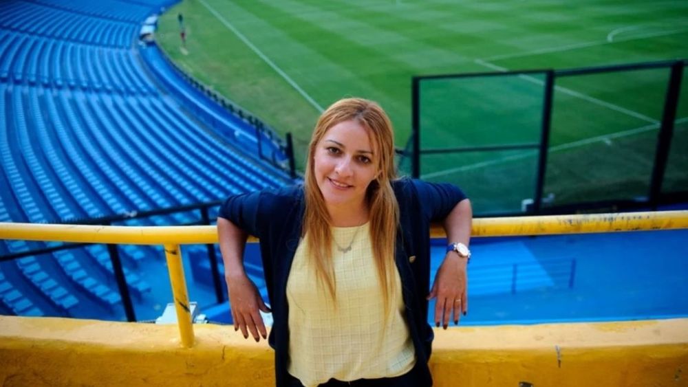 Adriana Bravo, vicepresidenta de Boca.