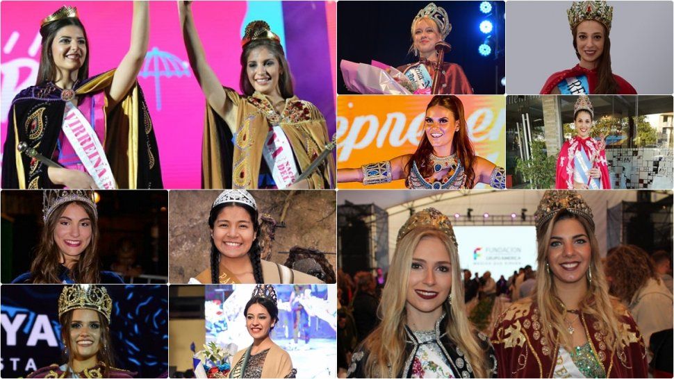 doce reinas invitadas llegan a jujuy para participar de la fiesta de los estudiantes