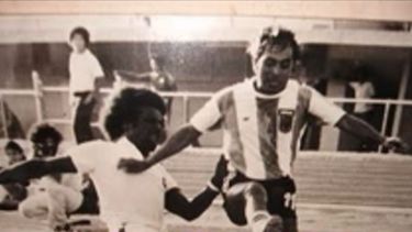 Antonio Alderete en la Selección Argentina