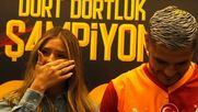 Mauro Icardi campeón: el llanto de la China Suárez en plena premiación Mauro Icardi campeón: el llanto de la China Suárez en plena premiación