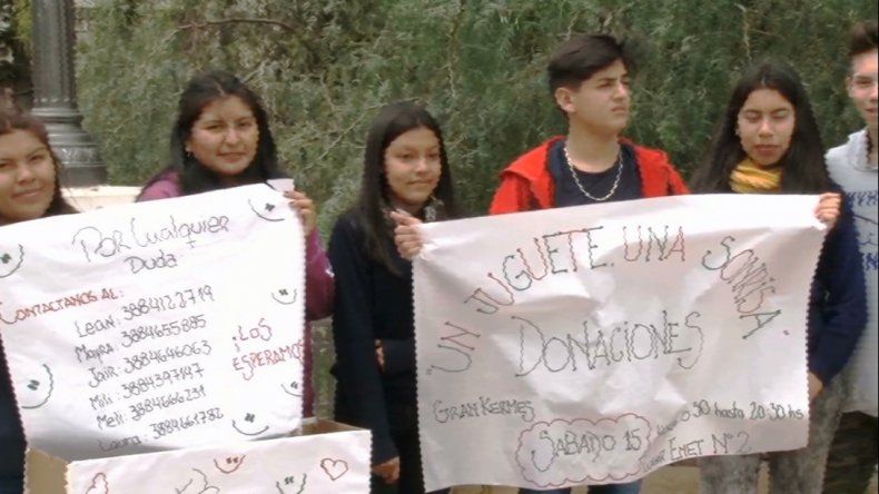 Realizarán un festival para los que menos tienen y les ofrecerán una cena de fin de año