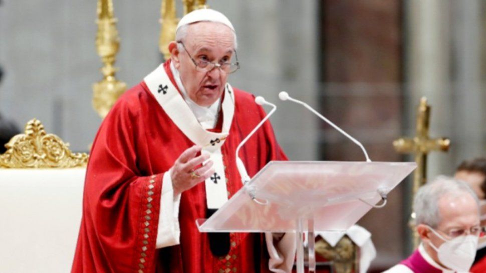 El Papa Francisco pidió una iglesia libre de vínculos con poder.&nbsp;