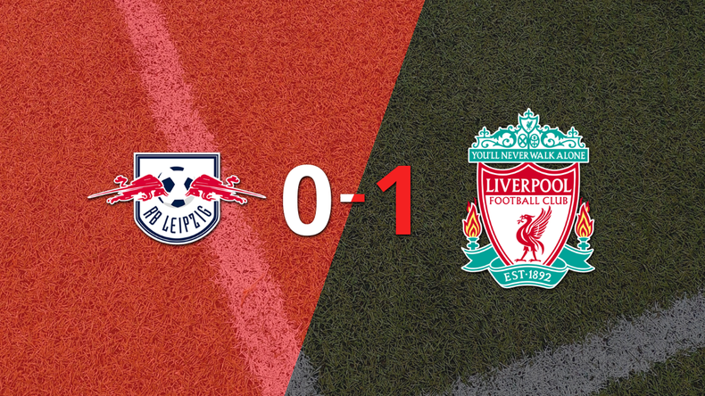 Liverpool ganó por 1-0 a RB Leipzig con el gol de Darwin Núñez