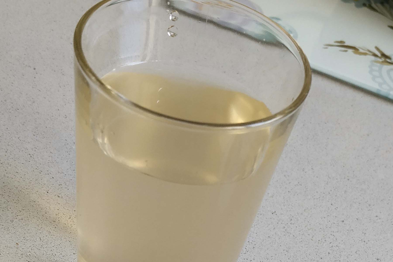 Agua turbia en Jujuy.