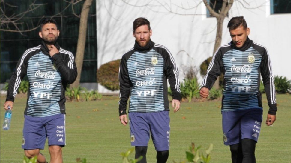 Con Meza, Sampaoli ya tiene a los 23 entrenando en Ezeiza