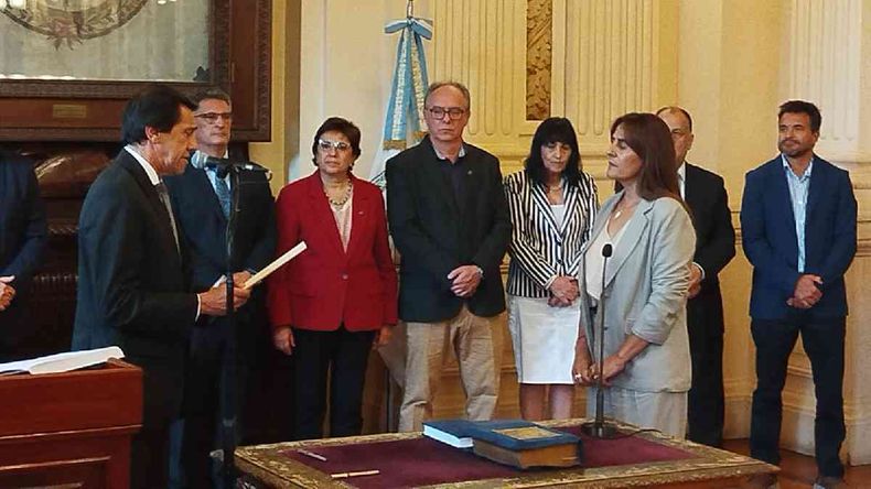 Daniela Teseira, ministra de Educación