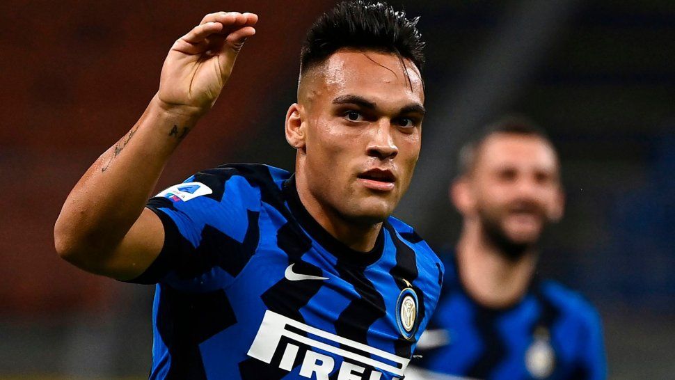 Lautaro Martínez arrancó el 2021 a puro gol