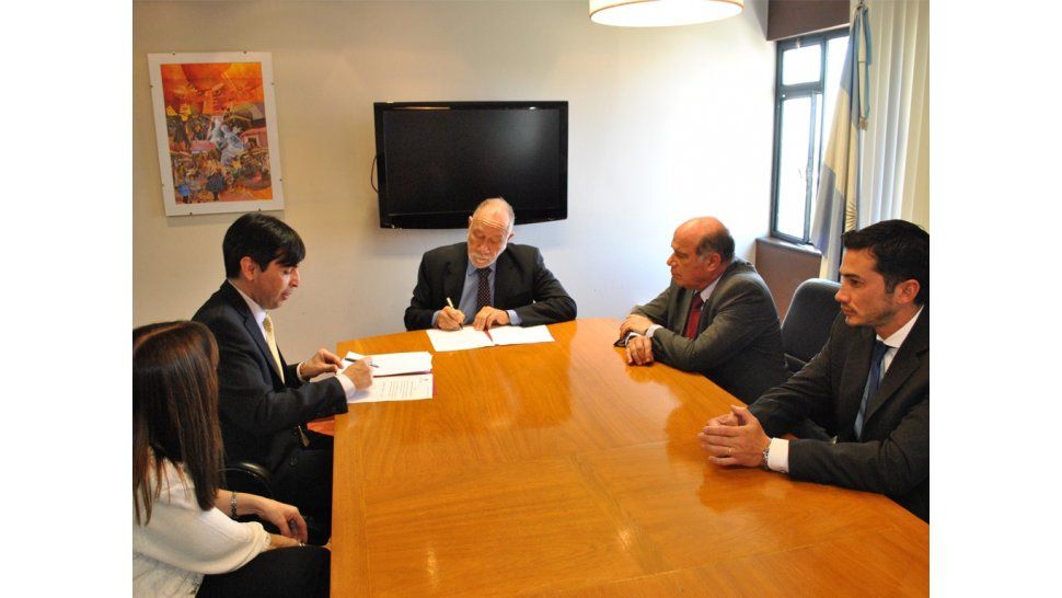 Firma de convenio