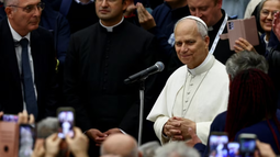El Papa dijo en un mensaje grabado al COP30 que “como administradores de la creación de Dios, estamos llamados a actuar con rapidez, con fe y profecía (REUTERS/Yara Nardi)