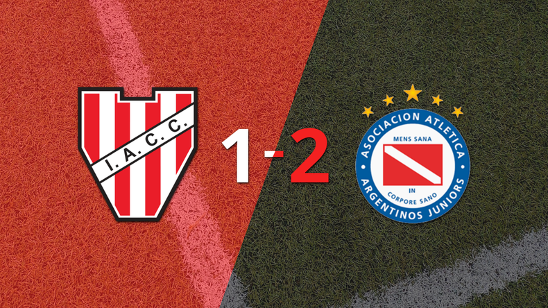 Argentinos Juniors le dio vuelta el partido a Instituto con un 2-1
