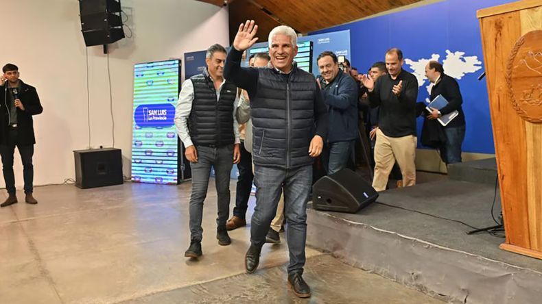 En San Luis, Claudio Poggi logró una cómoda victoria en las elecciones legislativas