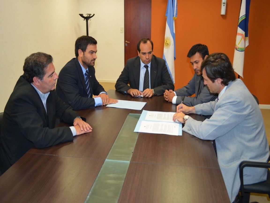Firma de convenio