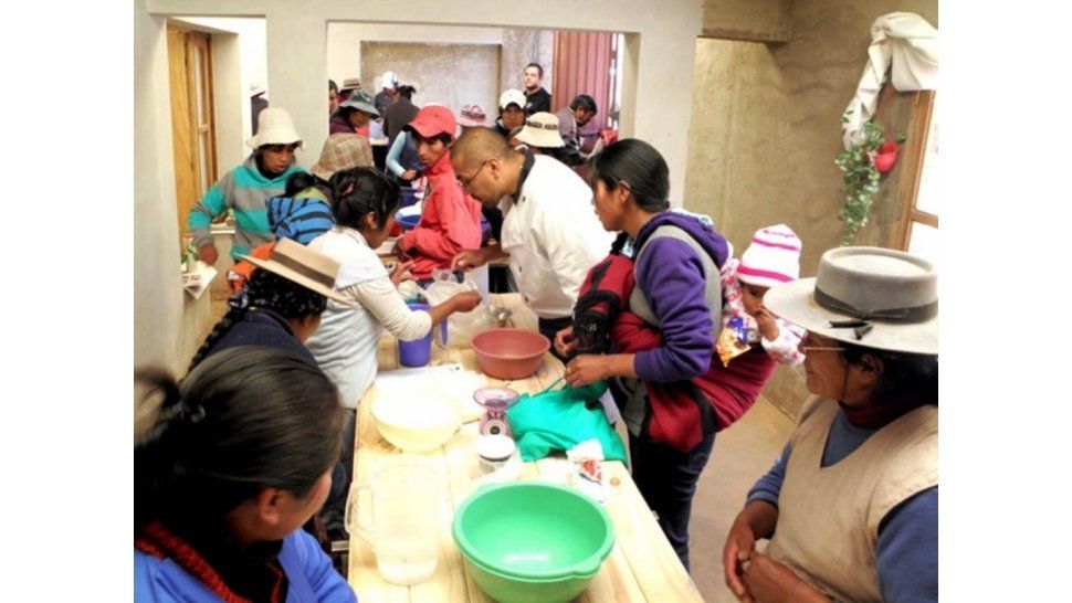 Capacitación en panadería en Coranzulí