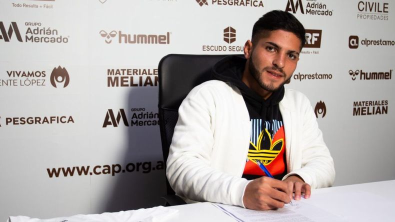 El jujeño Nahuel Casasola firmó con Platense