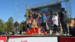 Miguel Maza ganó la media maratón de Salta