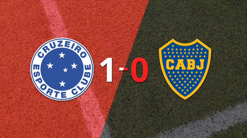 Cruzeiro le ganó 1-0 a Boca Juniors