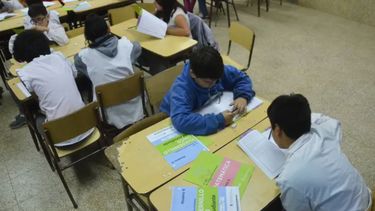 Números de alumnos que llegan a sexto grado