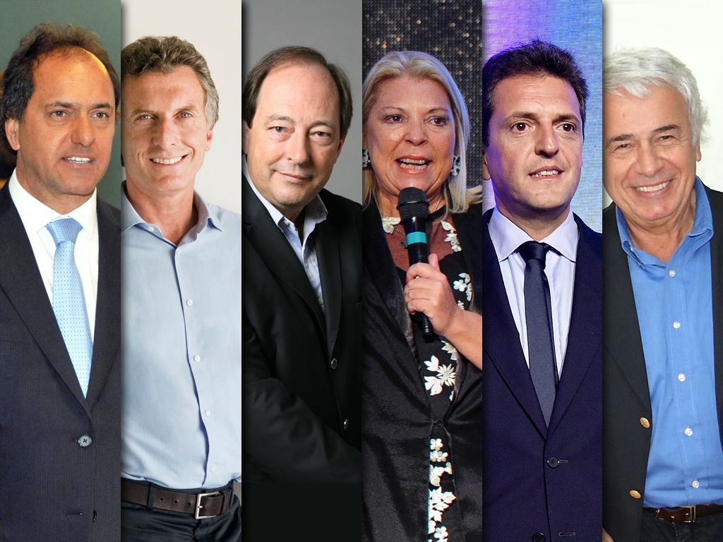 Presidenciales: Scioli encabeza