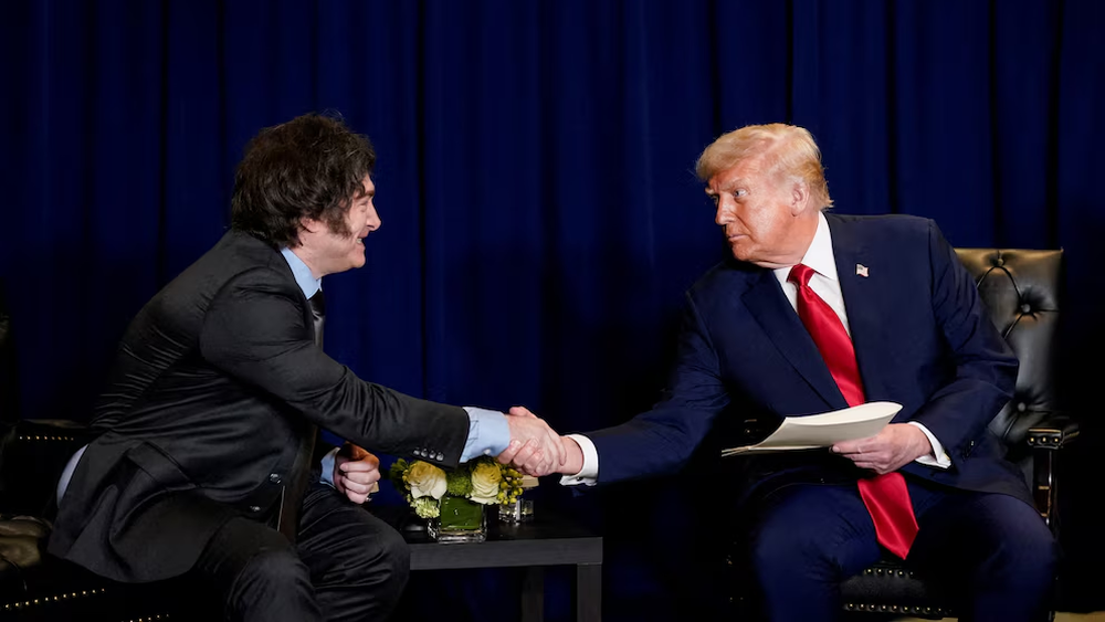 Javier Milei y Donald Trump, Nueva York (Archivo)