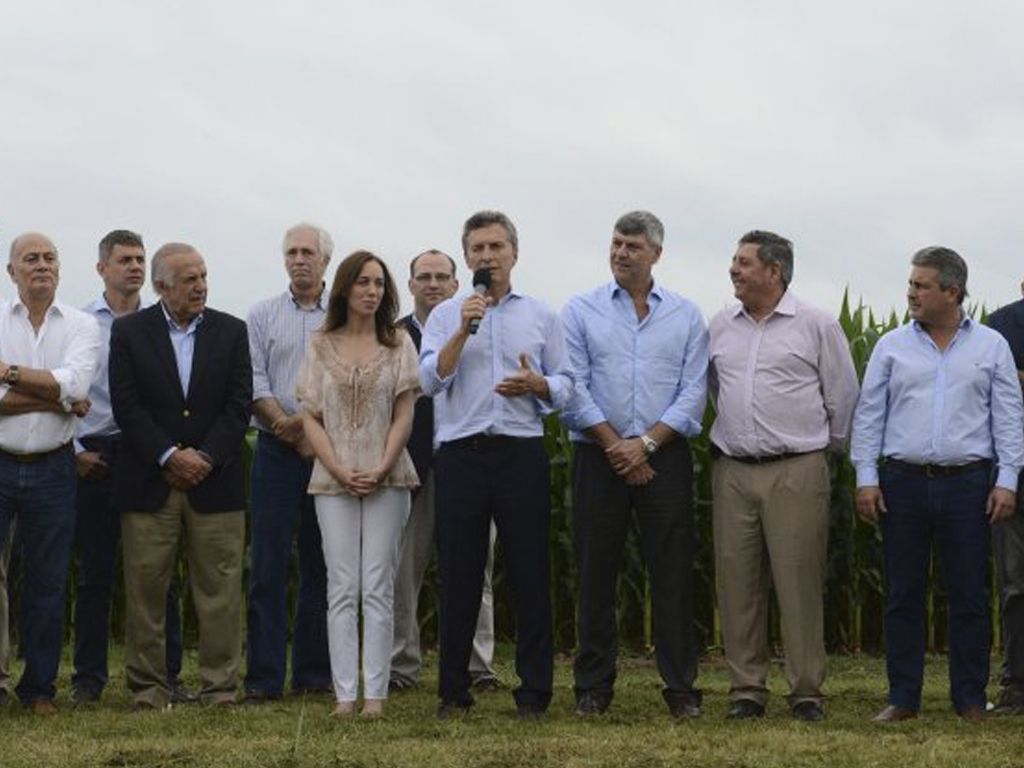 Mauricio Macri en Pergamino