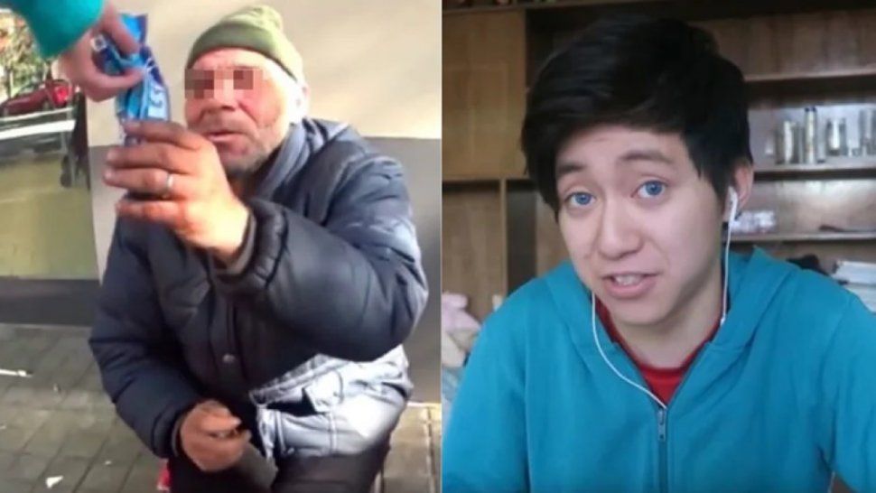 Youtuber español humilló a un indigente en uno de sus videos y lo condenaron a prisión