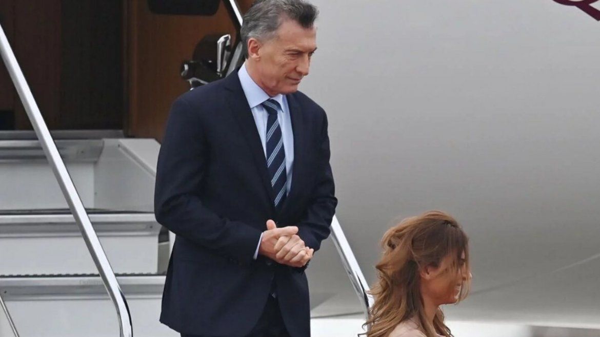 Todo Jujuy | macri viaja a Qatar con Awada avion.jpg