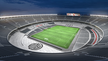 El Estadio Monumental de River Plate tendrá butacas grises.