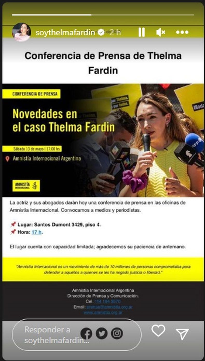 La conferencia contra el fallo de la justicia de Brasil absolviendo a Juan Darthes será desde las 17hs