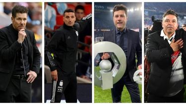 Cuatro técnicos argentinos están en el Top 50 de los mejores entrenadores del mundo.&nbsp;