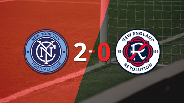 New York City FC celebró una victoria 2-0 sobre New England Revolution
