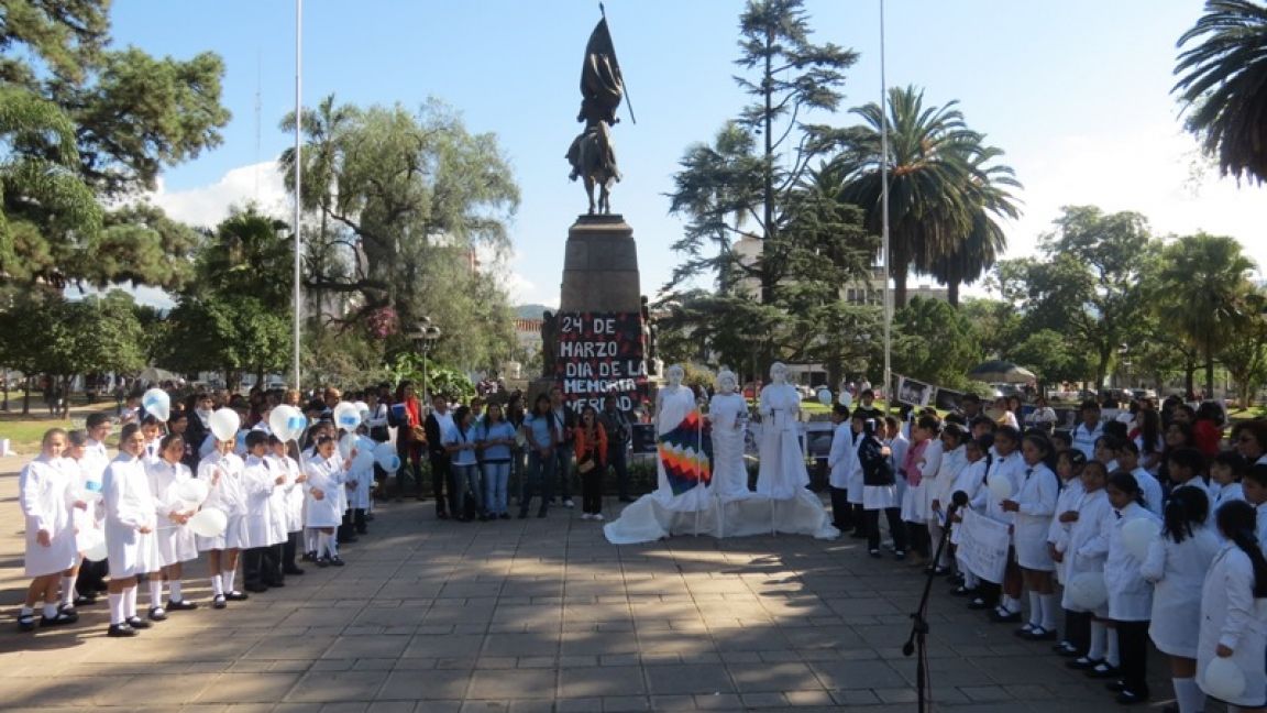 Acto en la Plaza