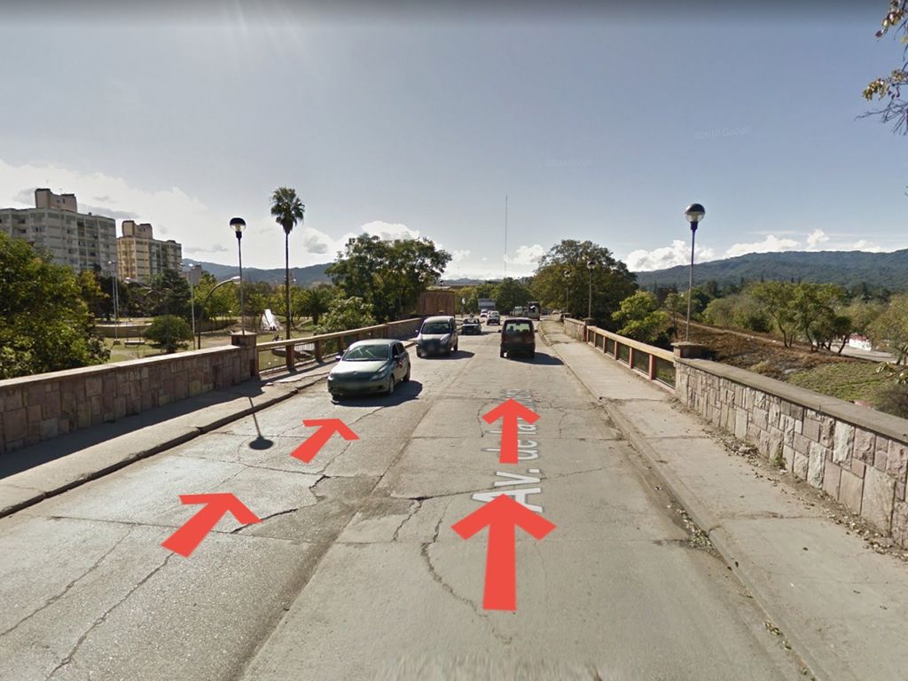 El objetivo: descongestionar el puente