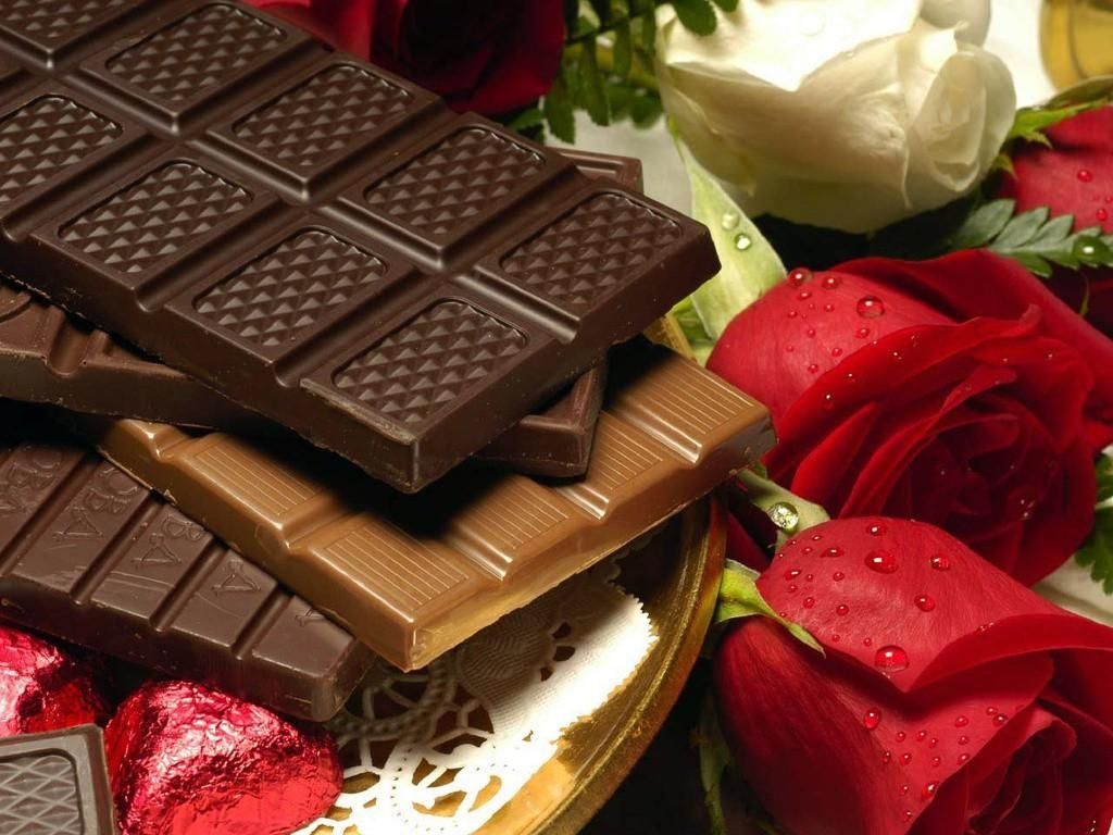 Flores y bombones para San Valentín