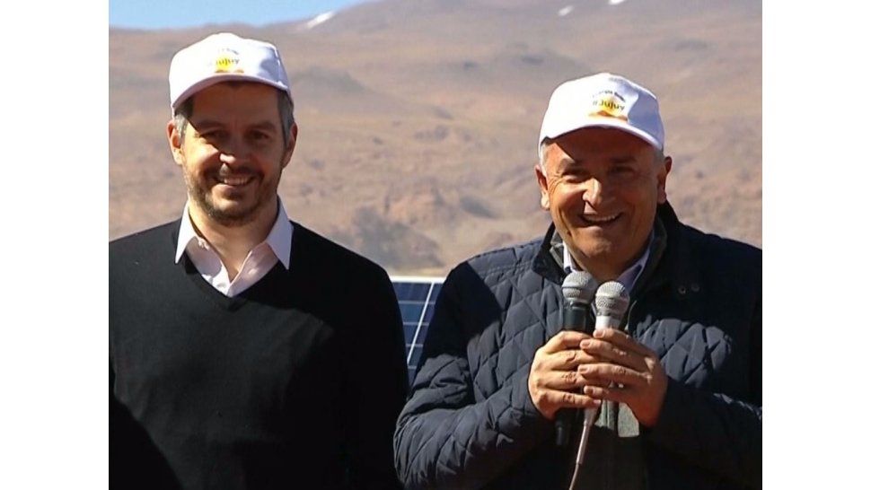 Marcos Peña y Gerardo Morales