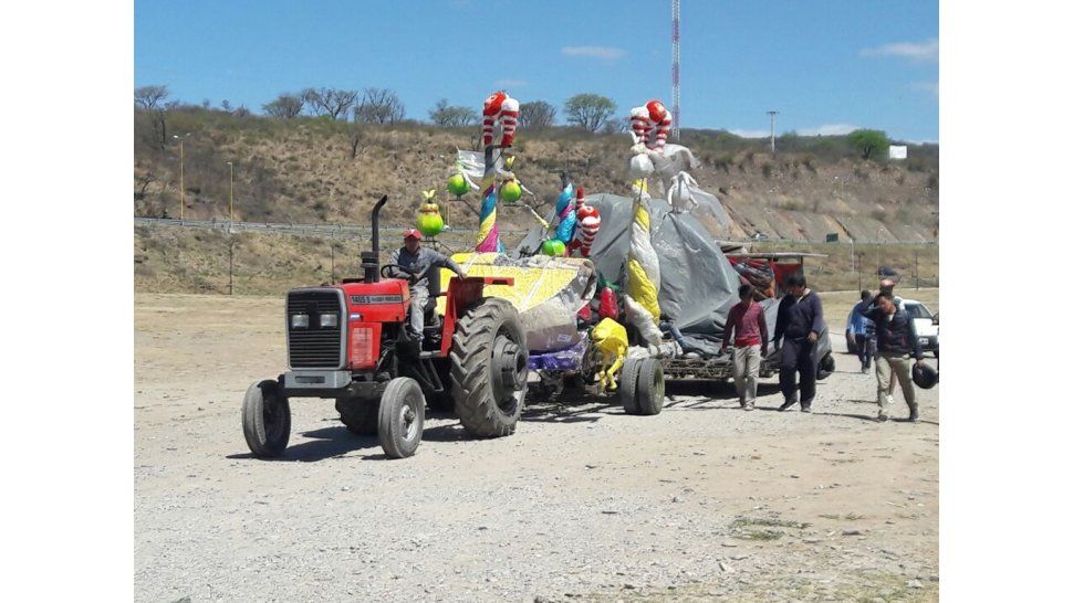 Llegan las carrozas