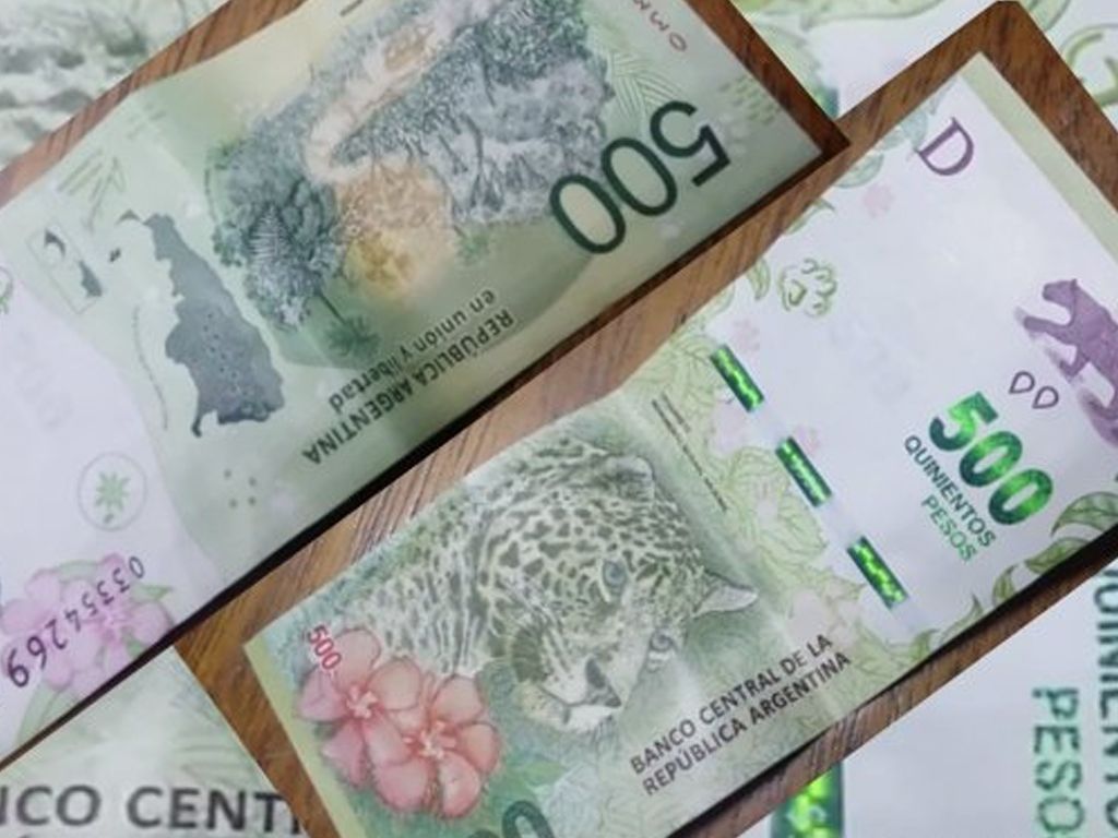 Billetes de 500 pesos