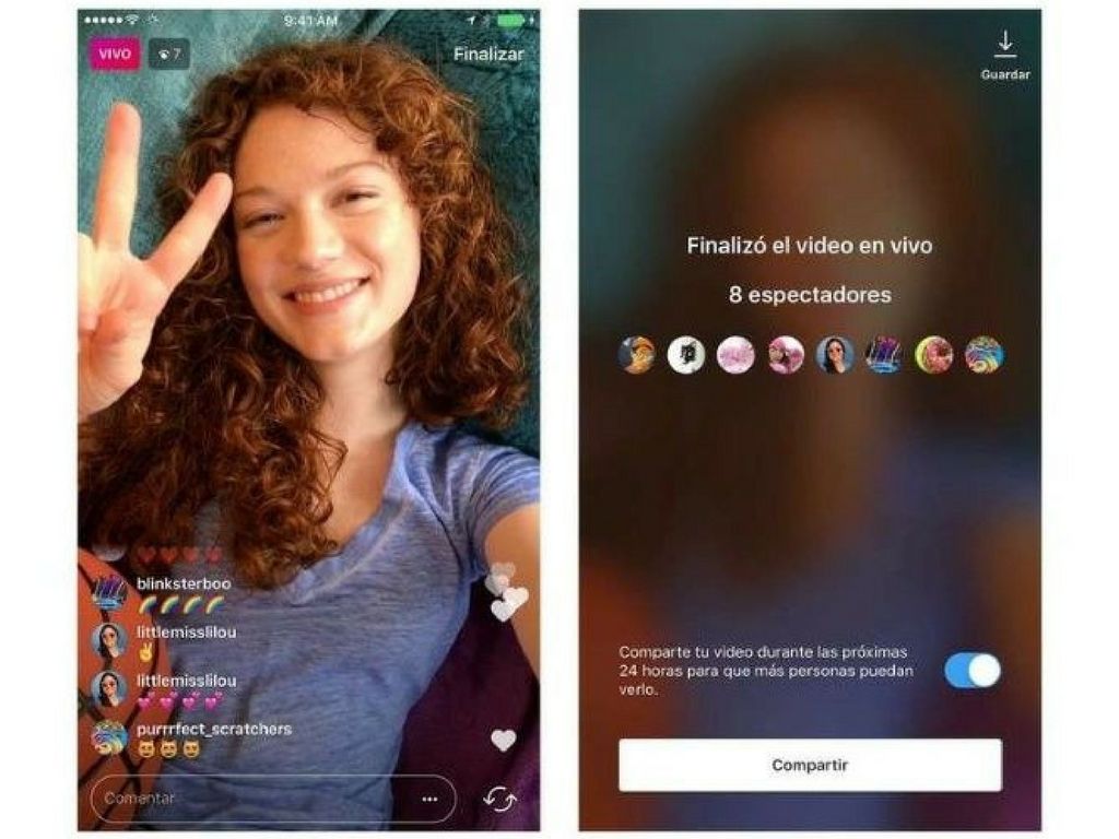 Instagram actualización