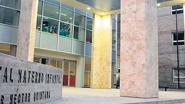 Operaron exitosamente al bebé en el Hospital Materno Infantil