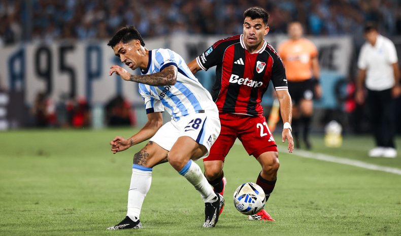 River Plate le ganó a Racing.