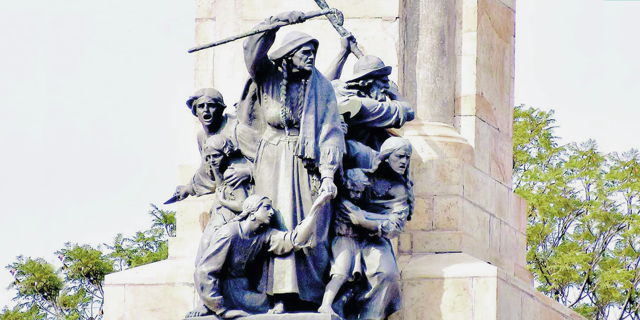 Por las Heroínas de la Coronilla se celebra el Día de la Madre en Bolivia.