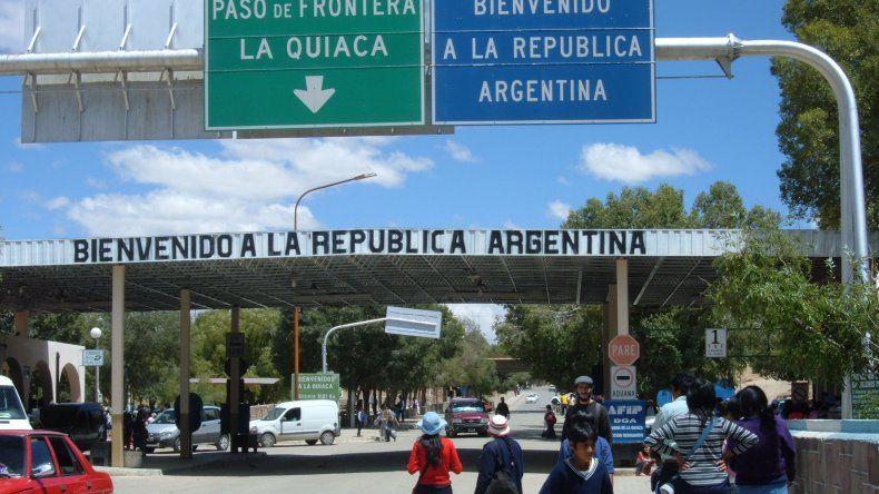 Frontera La Quiaca-Villazón.