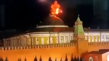 Rusia acusó a Ucrania de intentar matar a Putin con drones