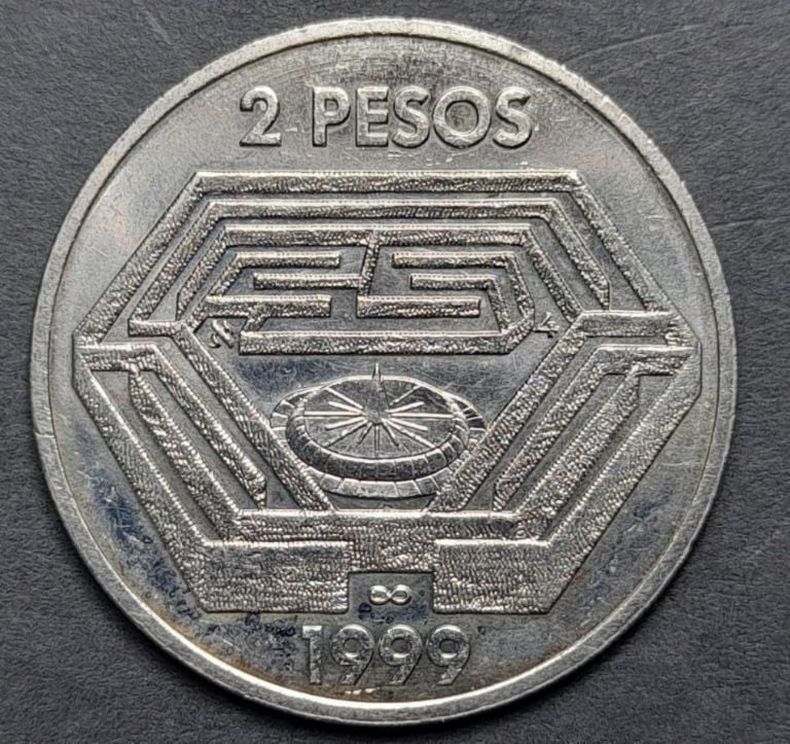Moneda de $2.