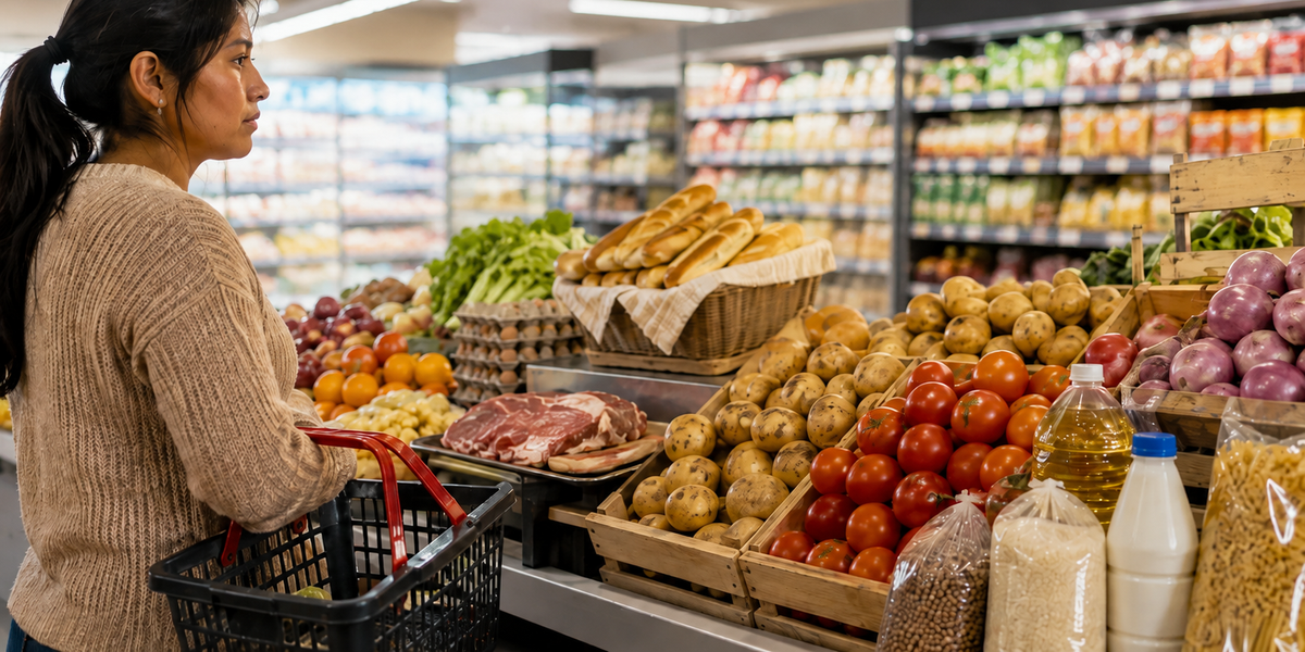 Alimentos y productos.