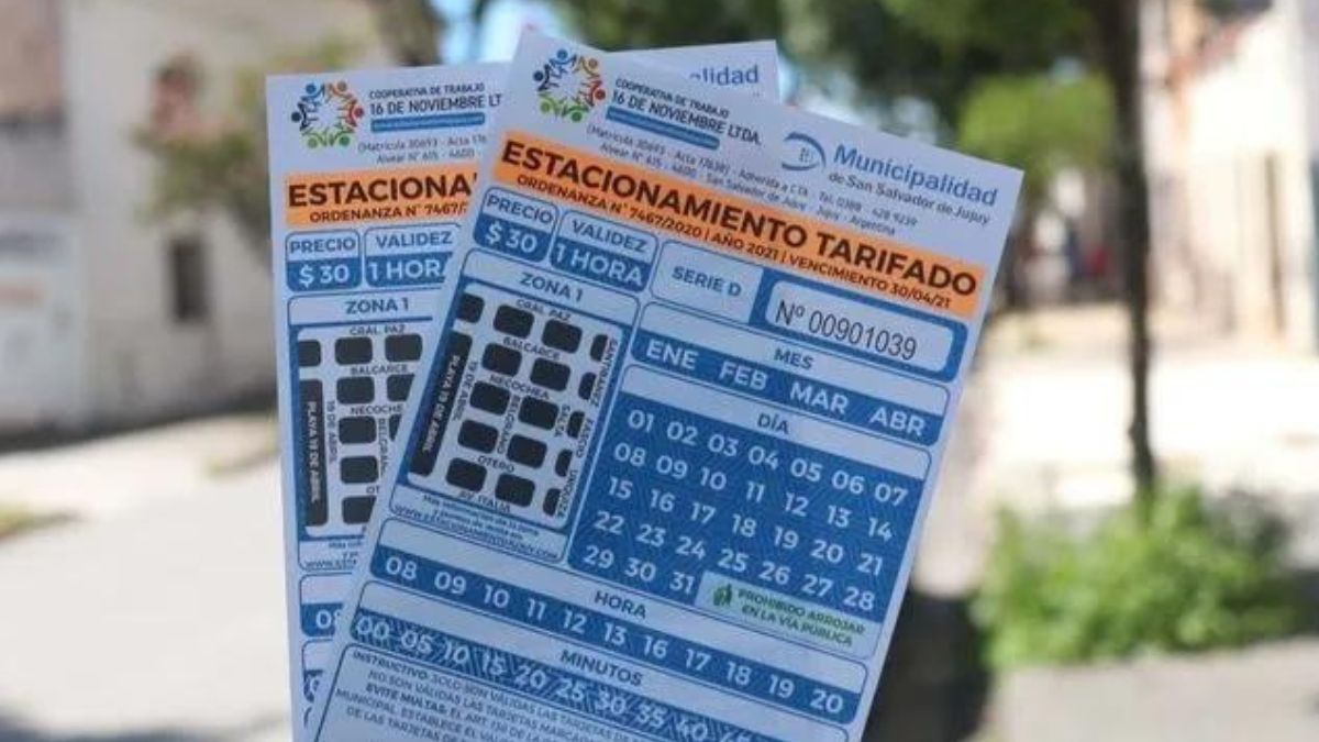 Sistema Vía Parking ¿Qué pasará con las tarjetas y tarjetones en San Salvador de Jujuy