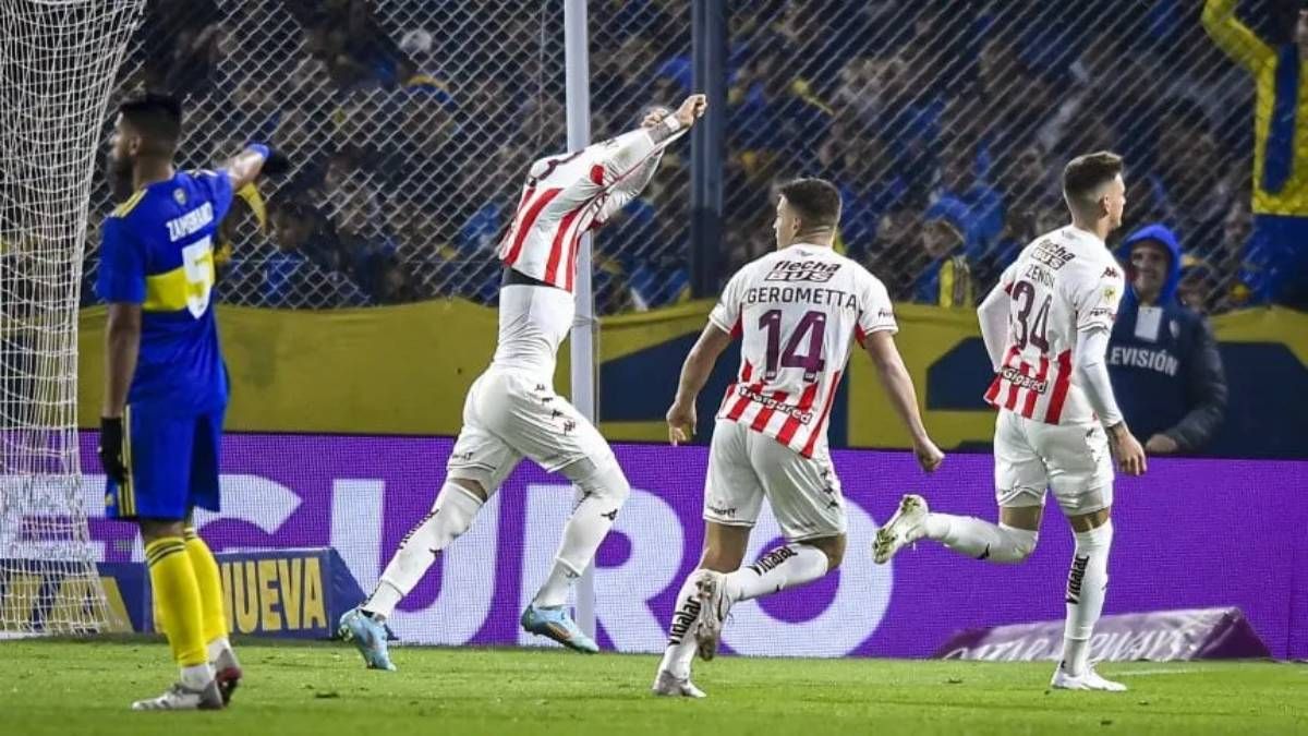 final en llamas y gol de un jujeno en la derrota de boca ante union
