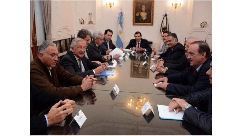 Reunión con los empresarios