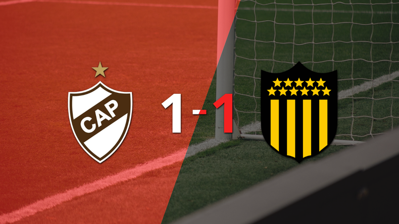 Platense y Peñarol se repartieron los puntos en un 1 a 1